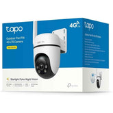 Tp Link Tapo C501gw Pan/tilt 4g Lte Outdoor Security Camera, No Wi Fi Needed, 1080p Full Hd, 360° Motion Tracking, No Monthly Fee, Ai Deteion, Starlight Colour Night Vision, Dual Mode 4g Sim Card Or Poe